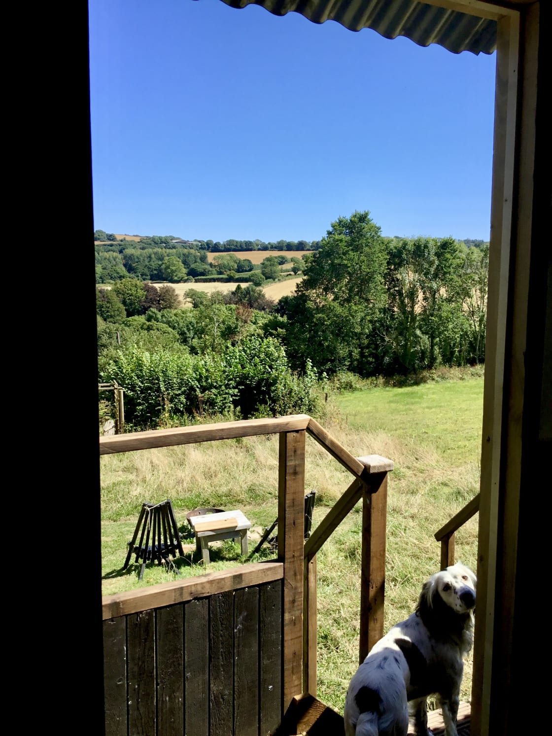 Views from shepherds hut