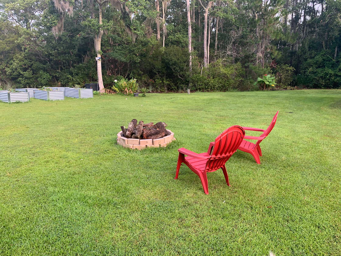 The fire pit