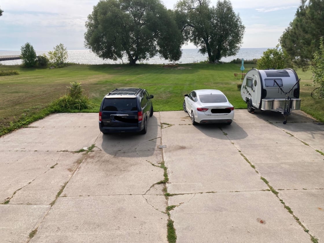 RV Parking on Concrete