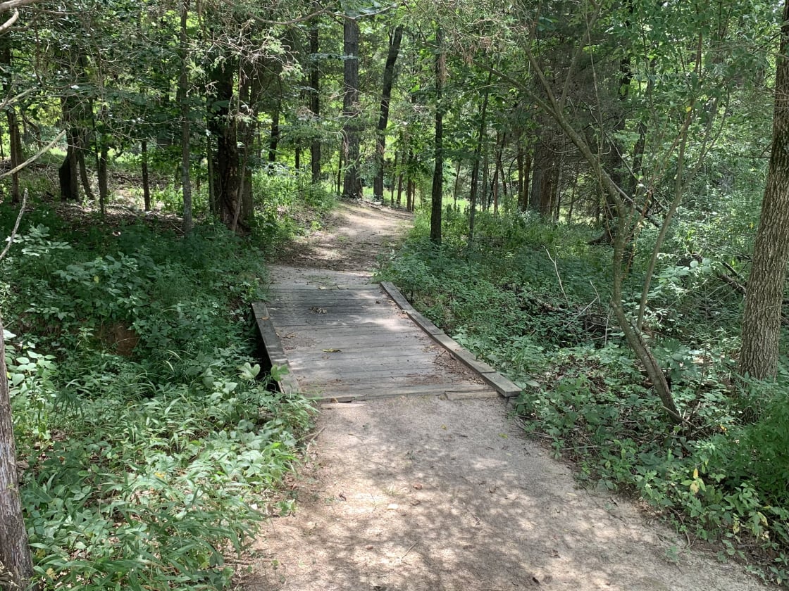 Trail on the property