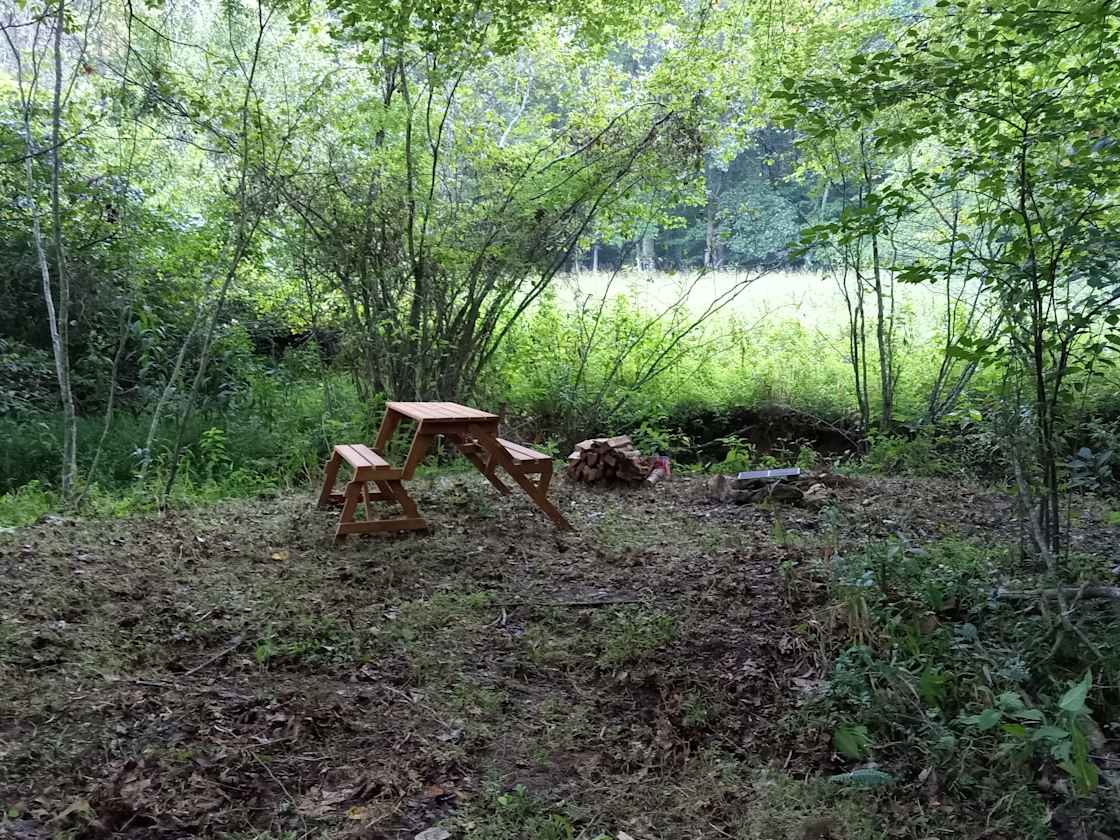 Waterfall campsite 