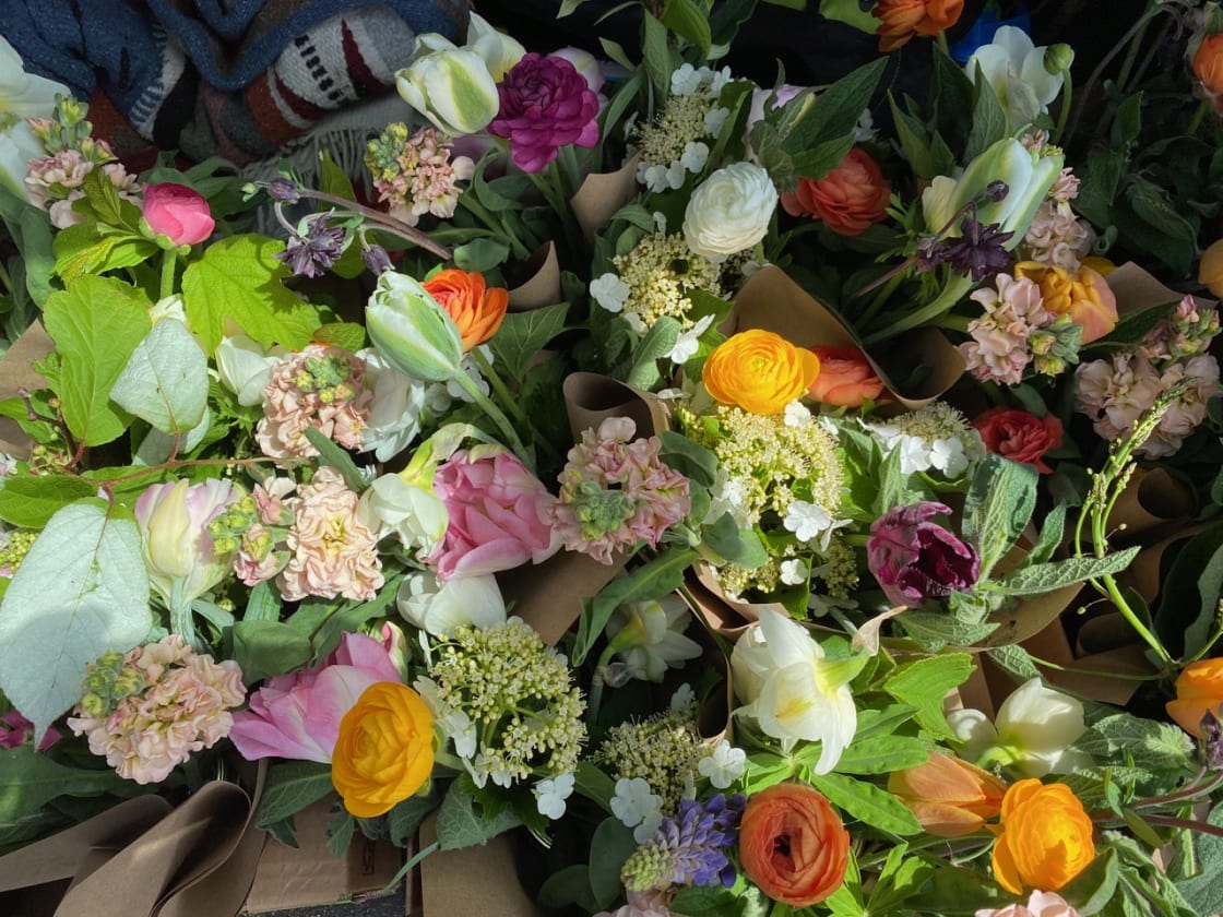 Market bouquets