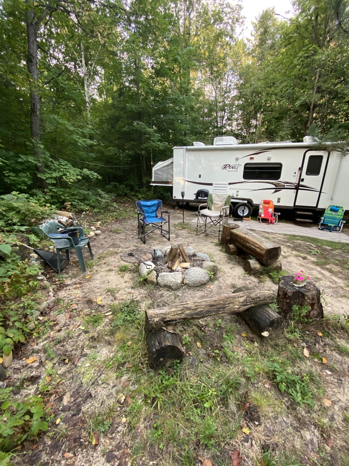 Camp 437 in the Sturgeon Valley