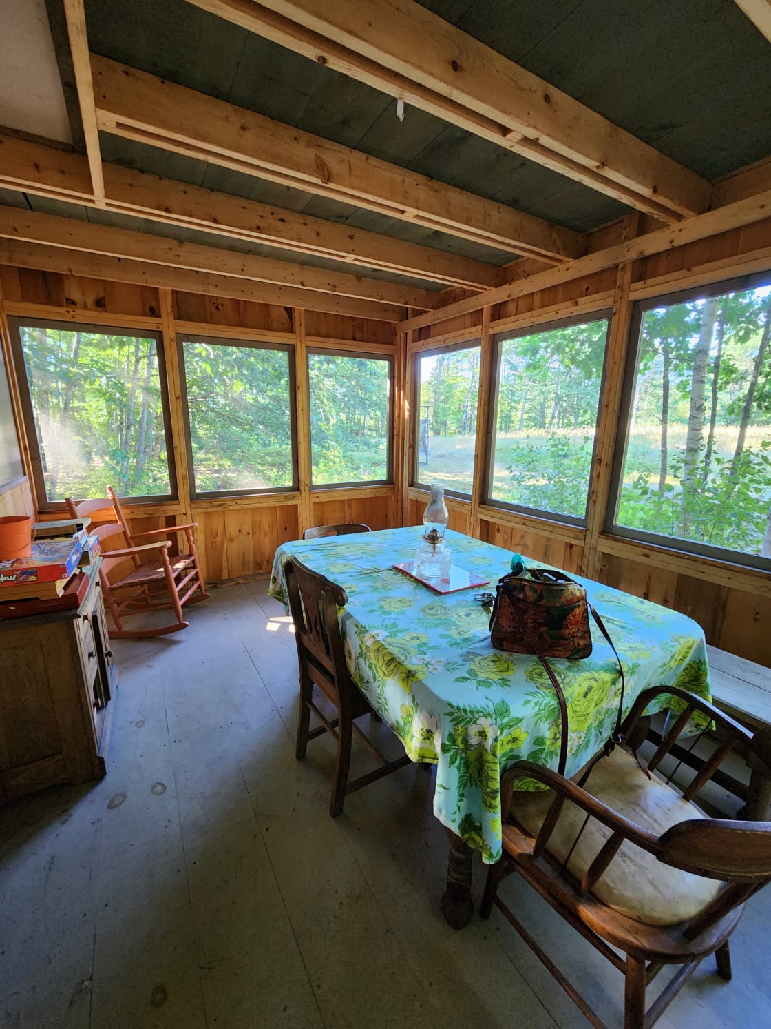 The cabin at White Duck Farm