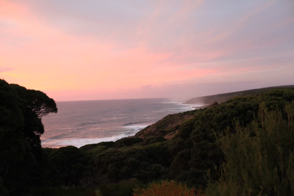 Sunset at the nearby Willyabrup Cliffs 