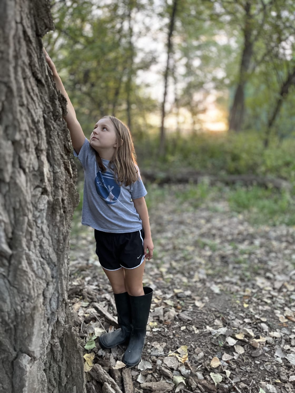 We love to provide opportunities for kids to connect to nature!