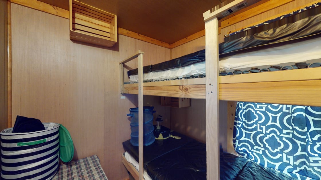 First bedroom-two single bunks
