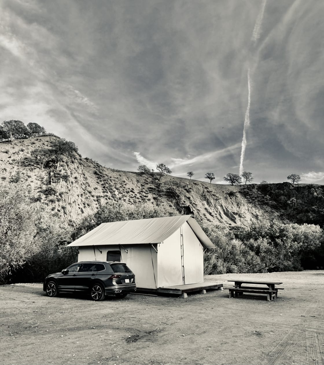Camp near Pinnacles National Park