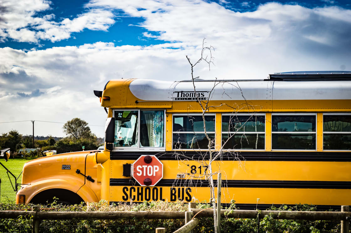 American School Bus @ Somerset!