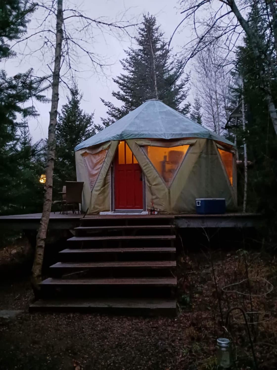 Yurt Nestled in Nature on Community