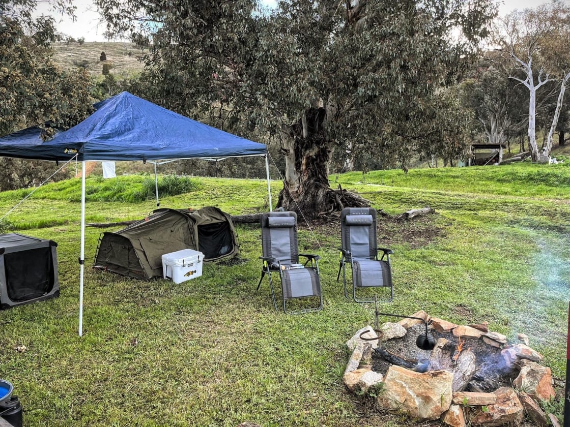 Small camp set up