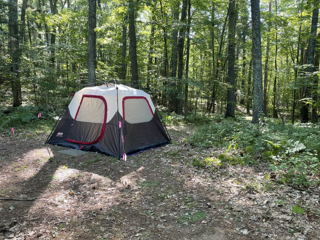 Private Pembine Tent Camping