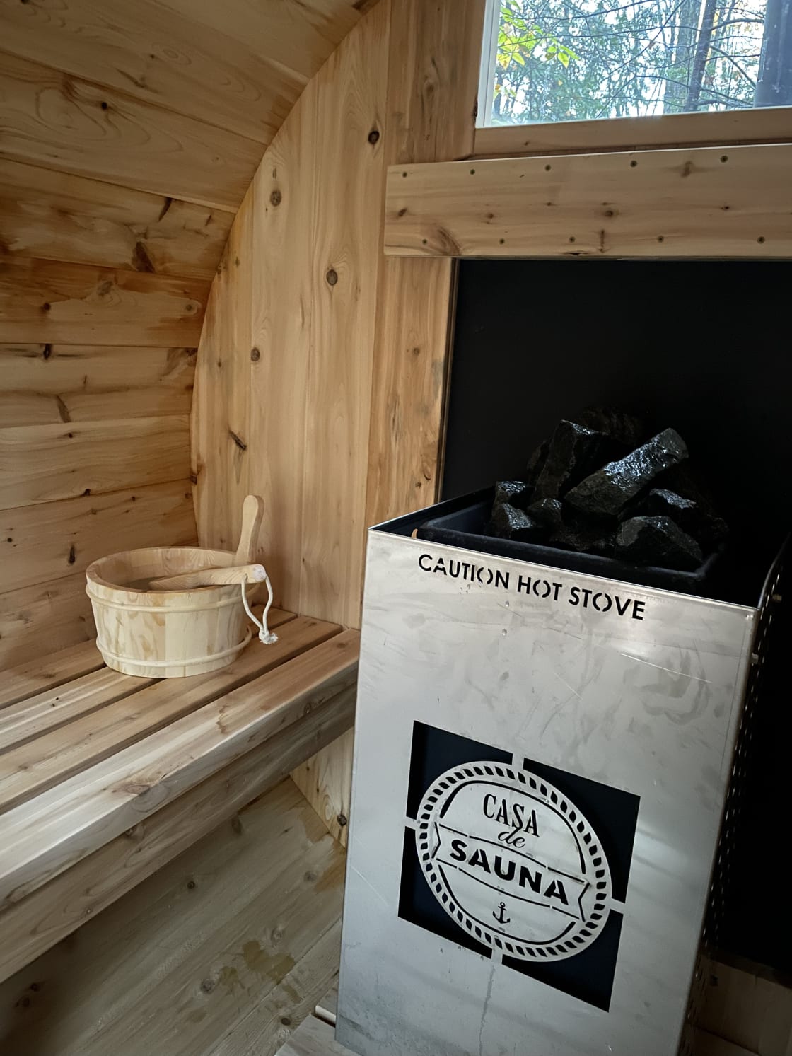 Sauna (open year round, shared)