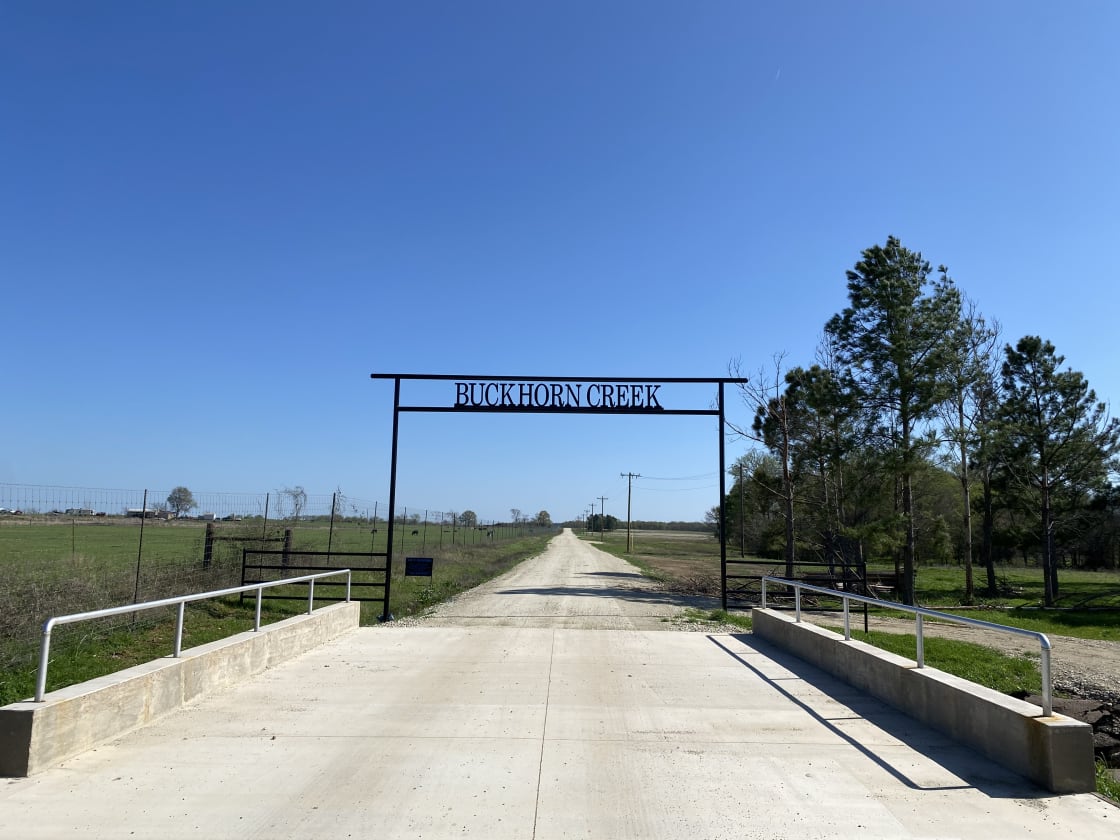 Main entrance to Ranch. This will be the meeting point - trespassing is prohibited. 