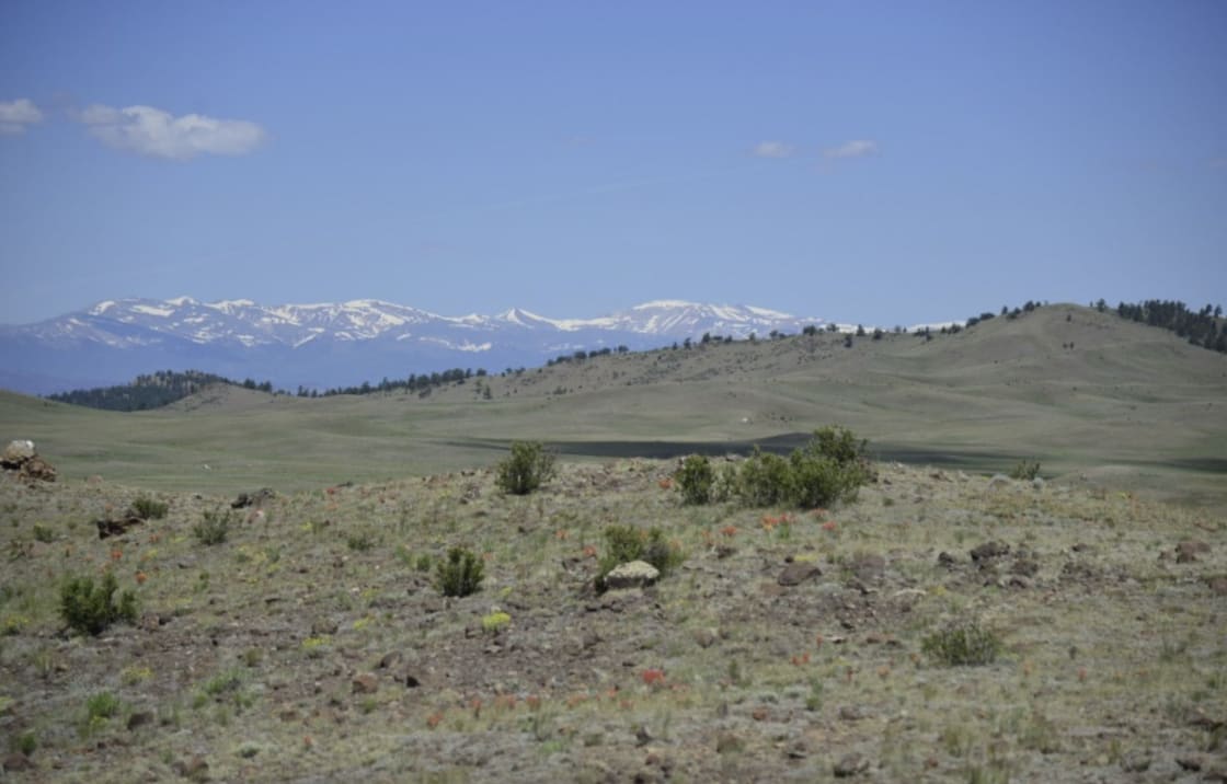 Panoramic Colorado Mountain Views