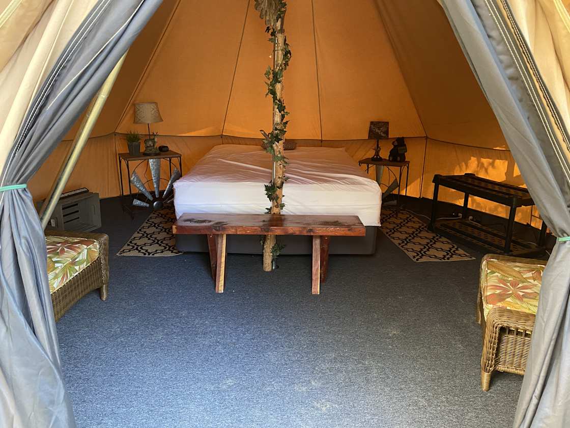 Main Tent - inside
