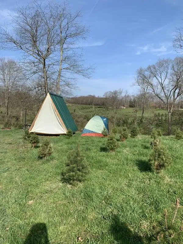 Camping at Heritage Farms