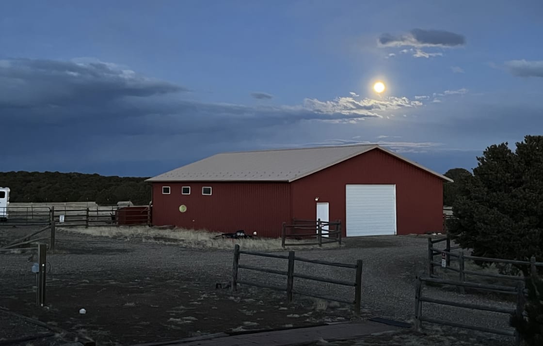 Evening at Moonstruck Ranch