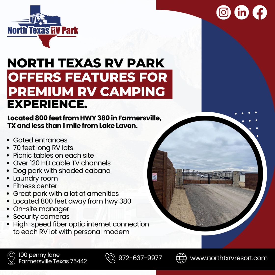 North TX RV Park