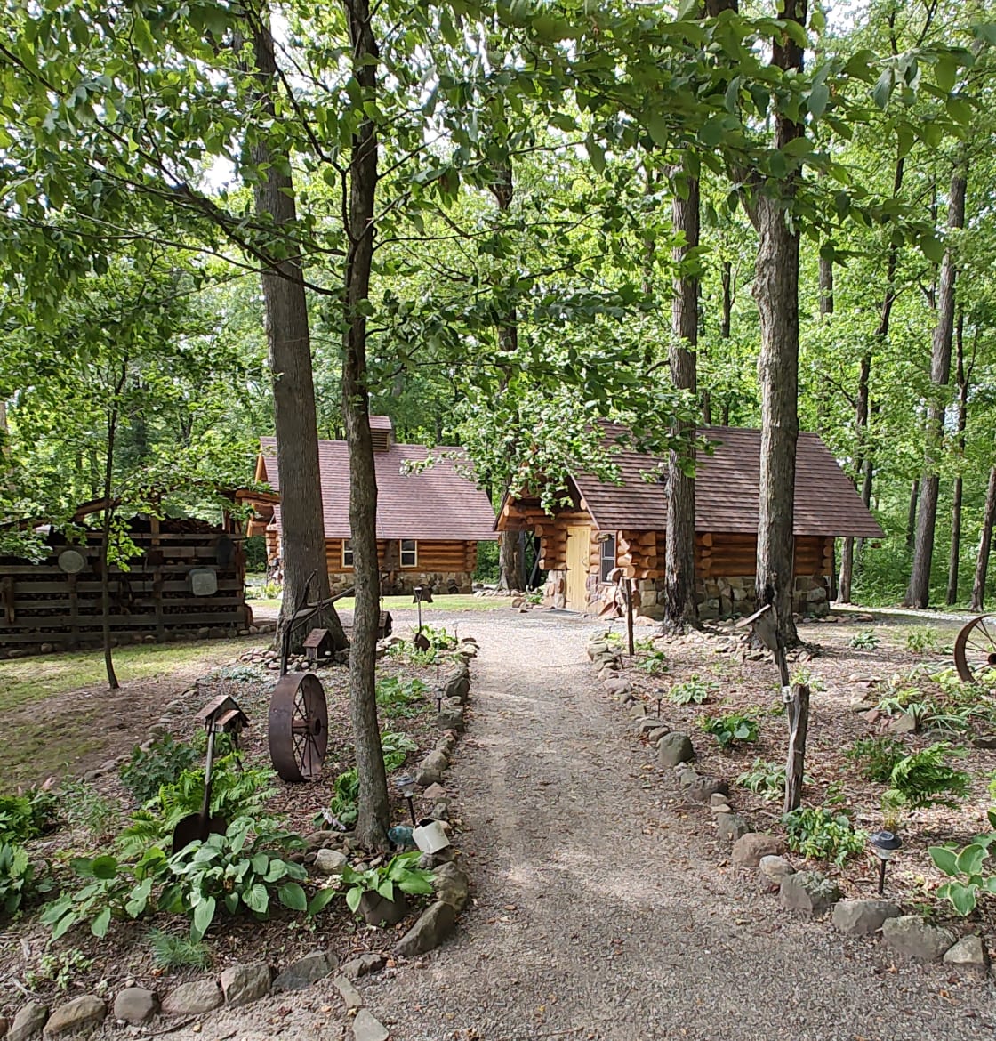 Rustic Log Cabin Retreat