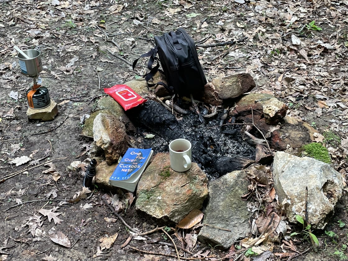 Camp site fire pit