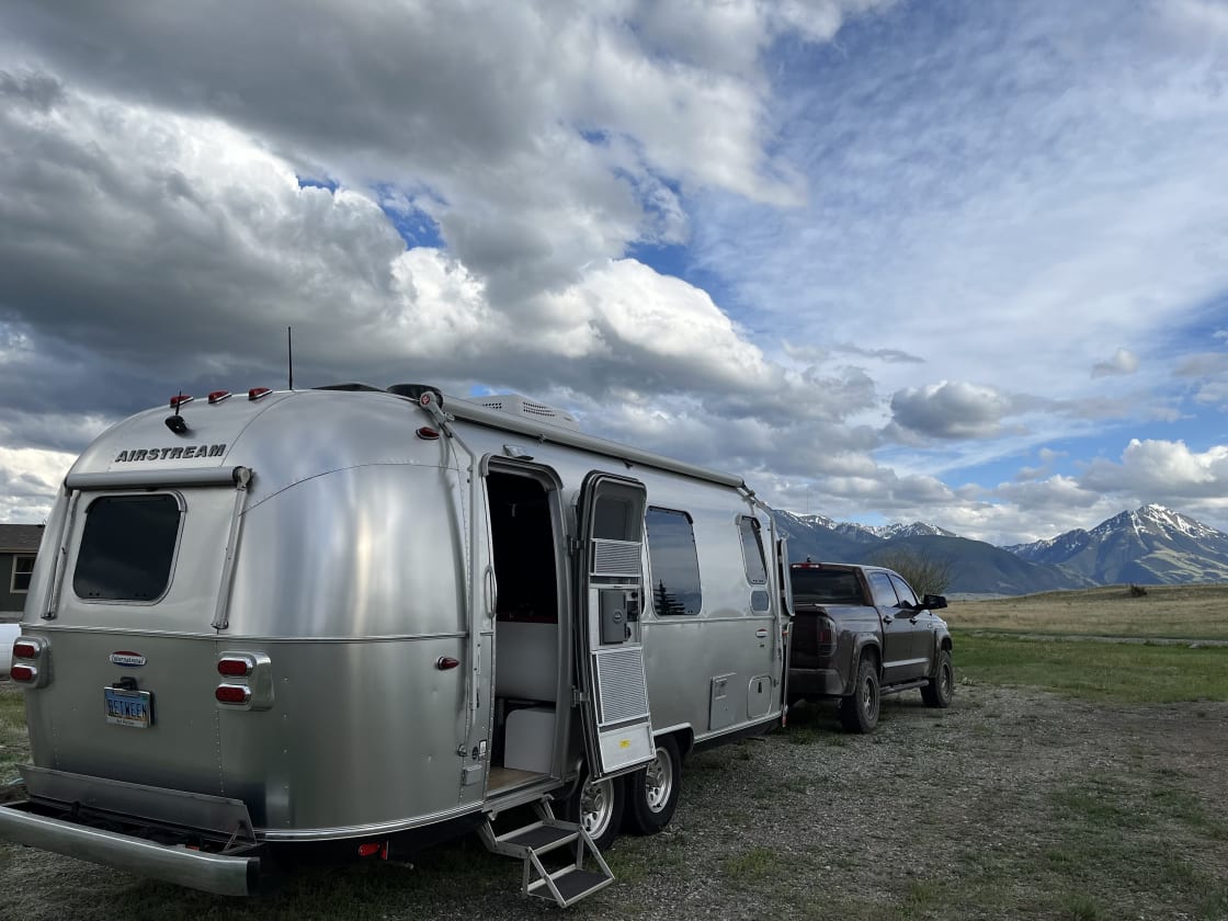 RV site in Paradise Valley