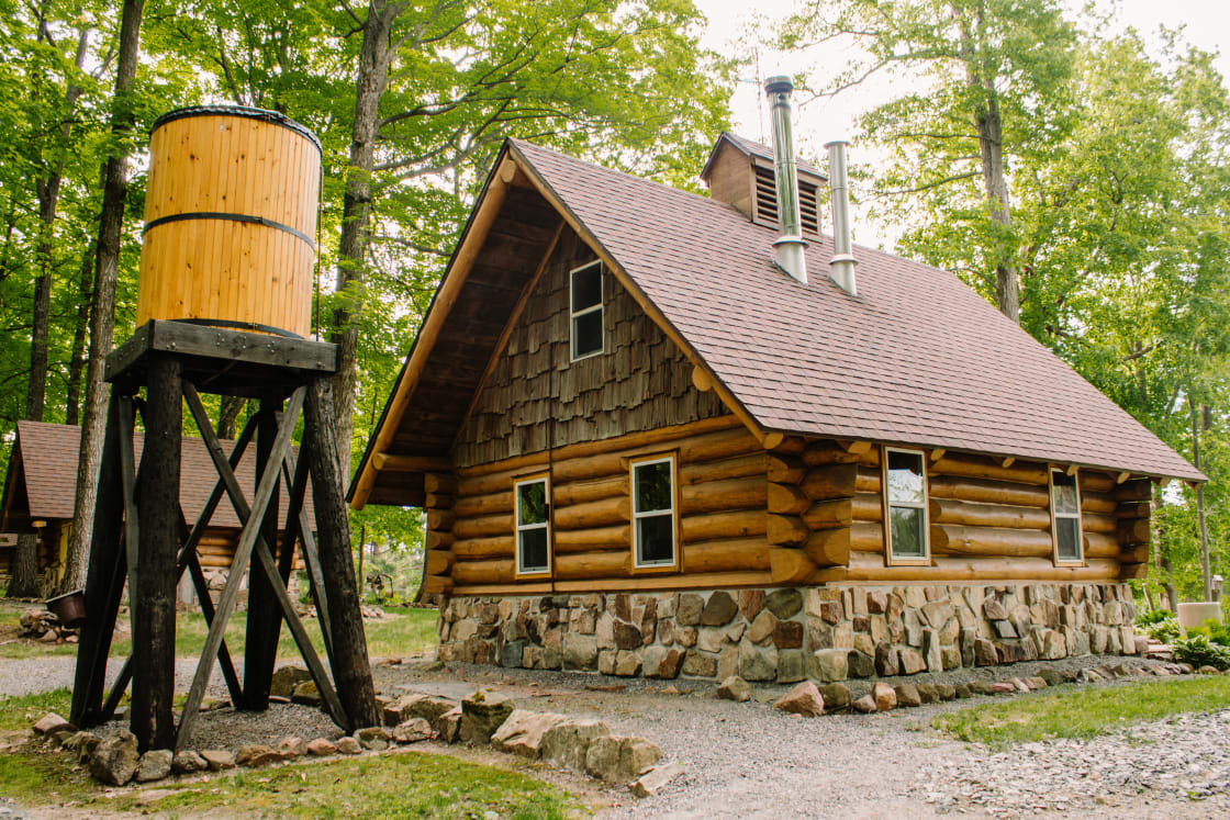The back view of the Sugar Shack - if you’re interested ask Kevin about his maple syrup production! 