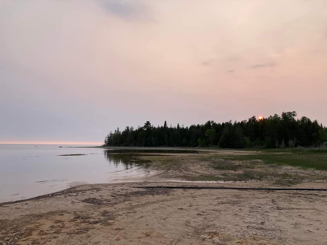 Evening on Lake Michigan