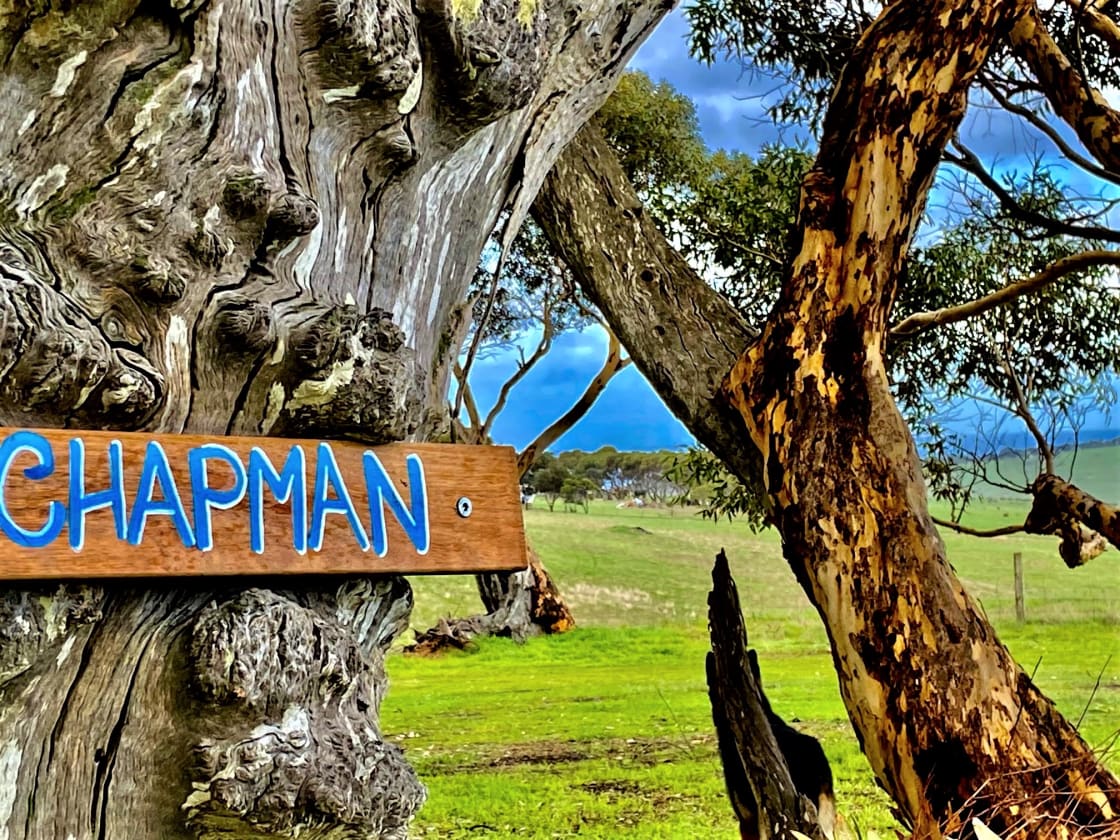 Chapman campsite. Can accommodate smaller caravans, Camper trailers, rooftop tents or tents.