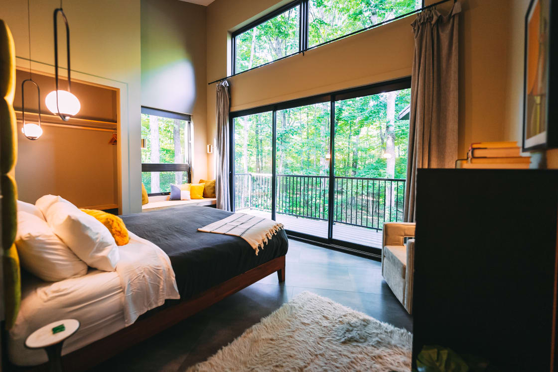 What guests love most - the comfortable beds with incredible views.