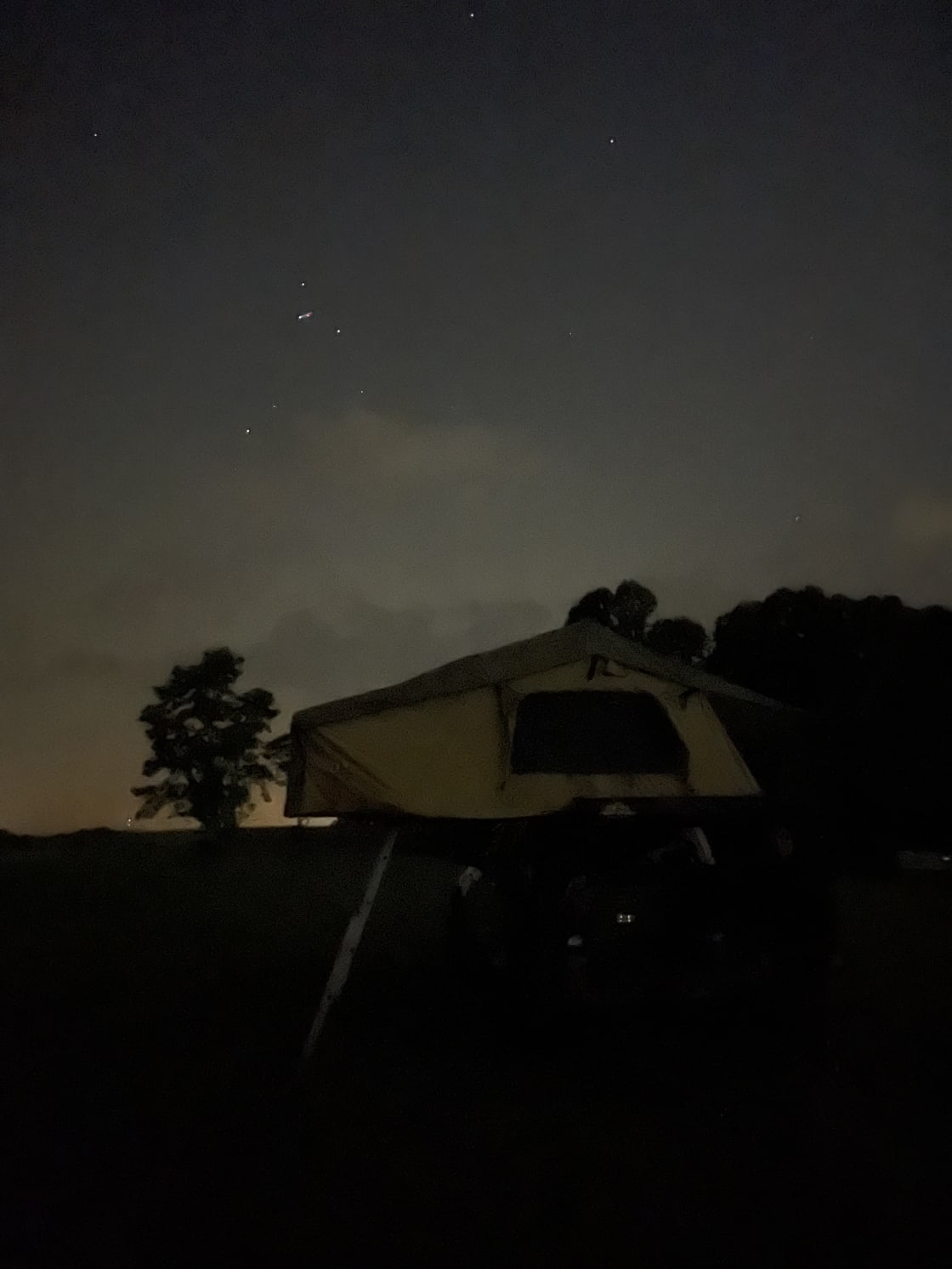 Roof Top Tent Under the Stars