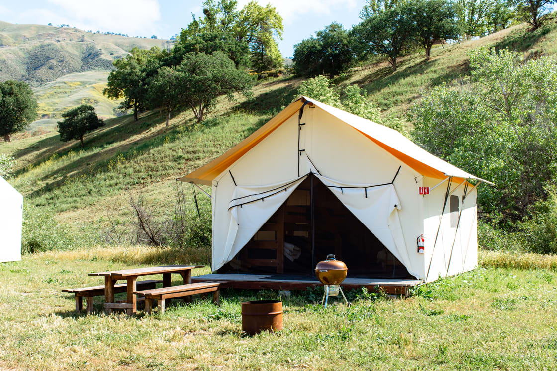 Camp near Pinnacles National Park