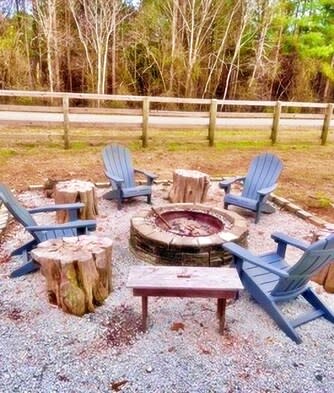 Relax by the fire pit! Wood provided.