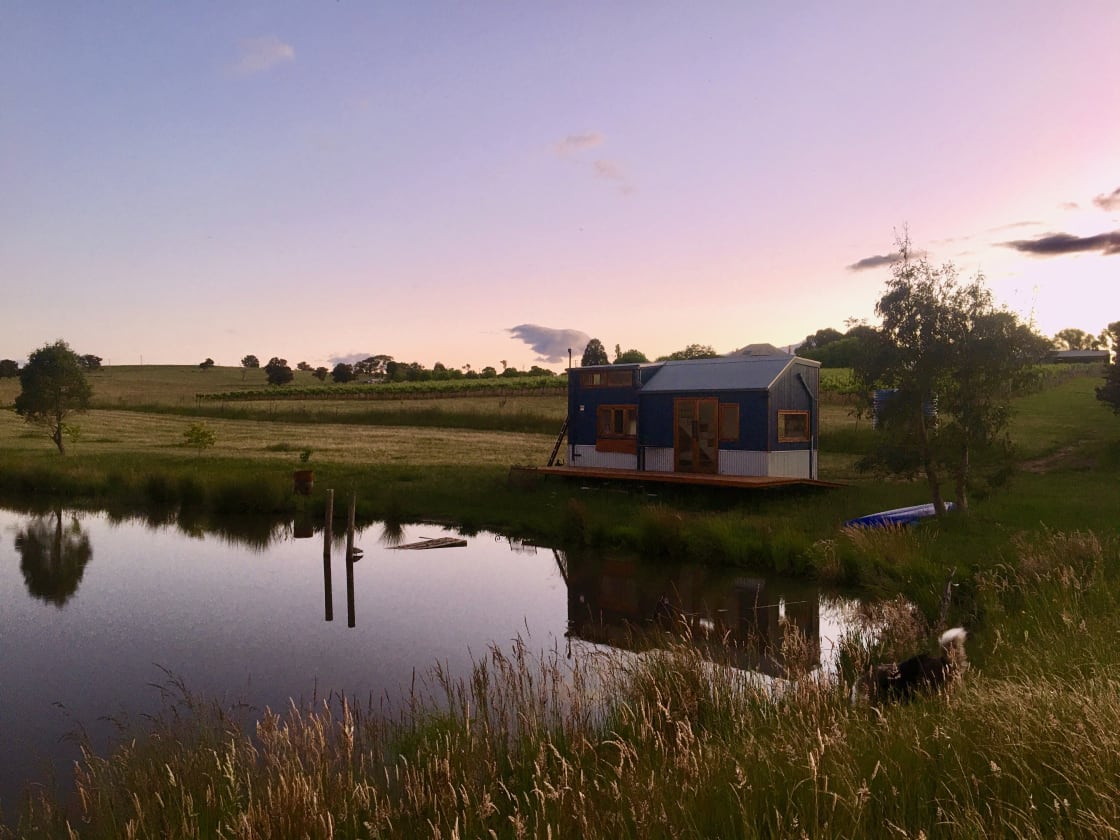 'Bertie' Tiny House w Lake/Vineyard