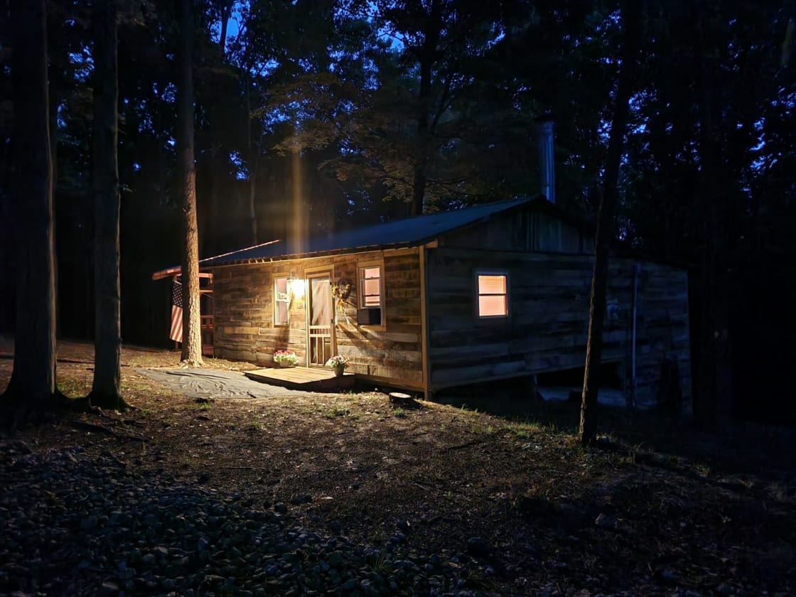 The cozy mountain cabin