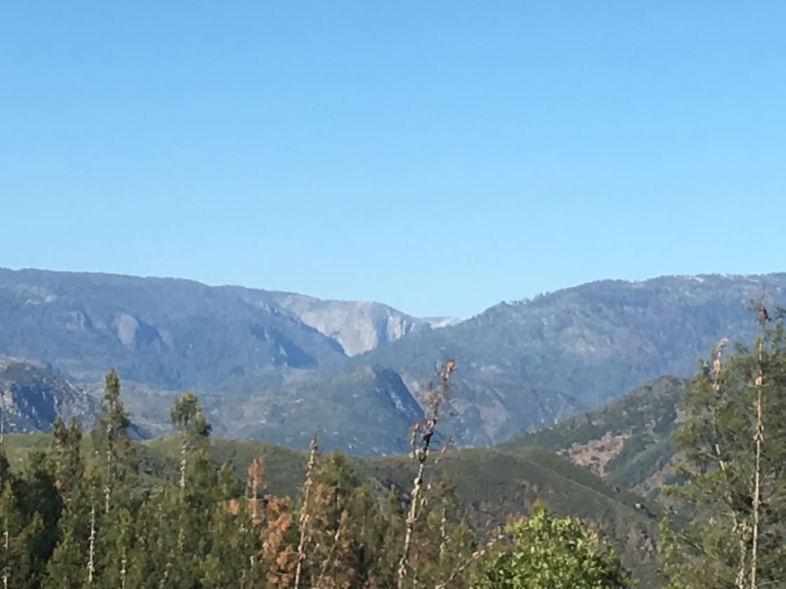El Capitan, Yosemite, View from Campsite