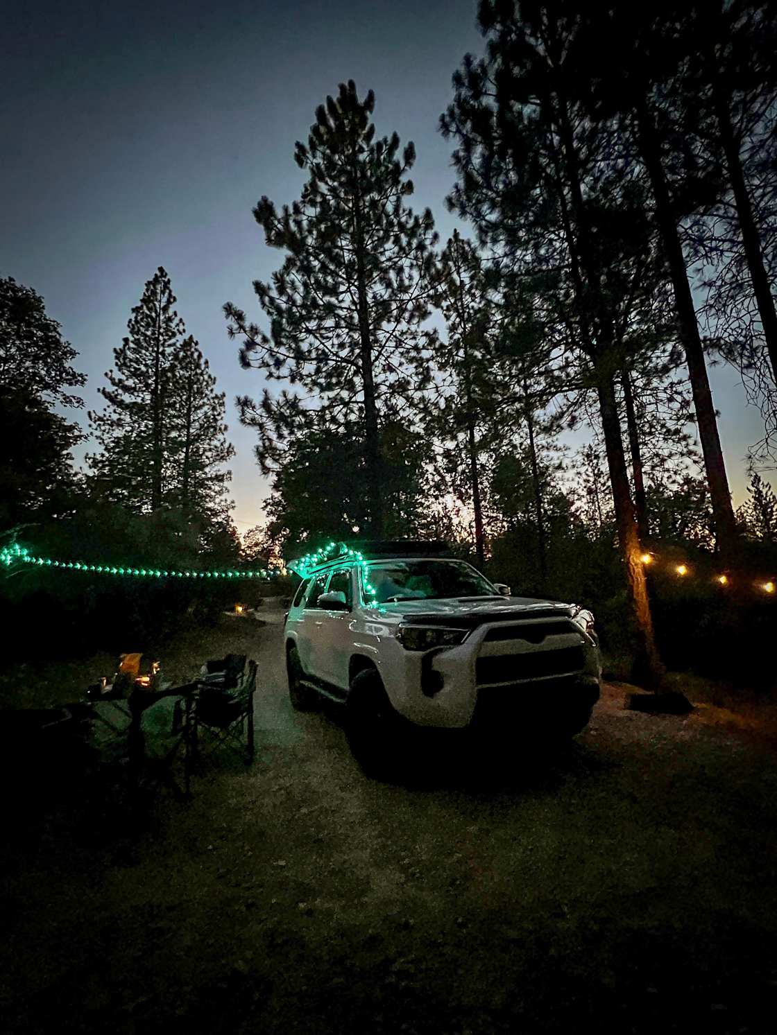 Kelly’s string lights were a nice addition to the extra lights I had 