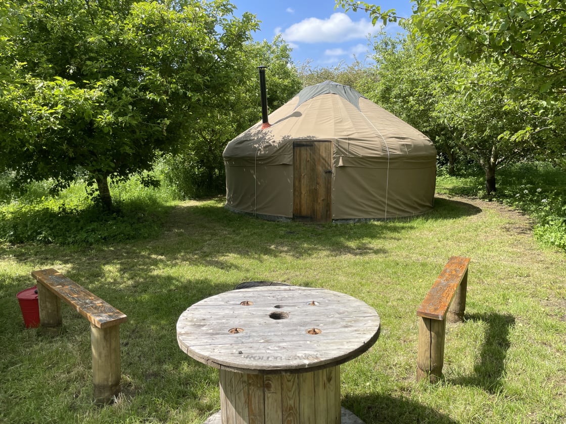 Our yurt 