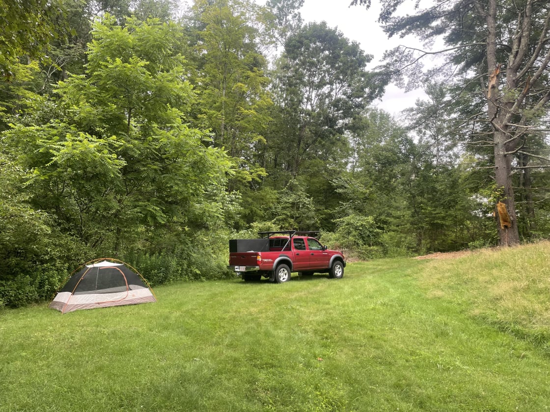 Tent/Van Camping in Leverett!