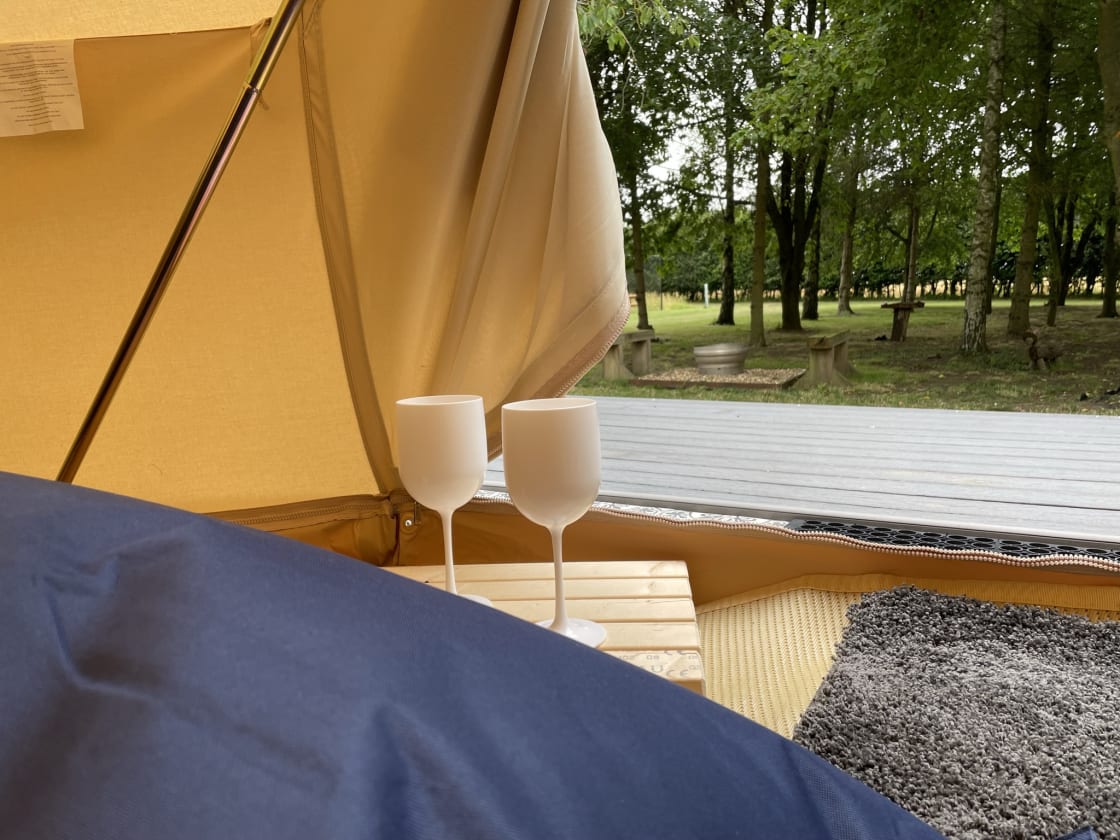 City to Country Retreat: Bell Tents