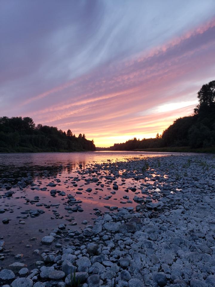 Sunset on the Quileute
