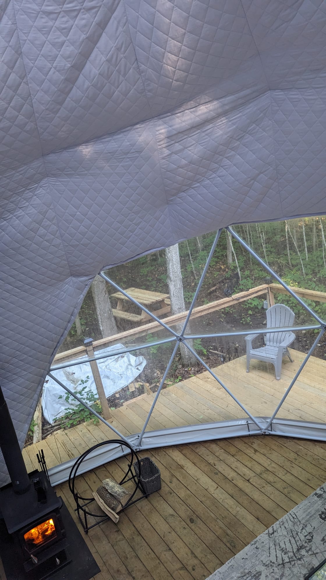 Forest Glamping Dome with Trails