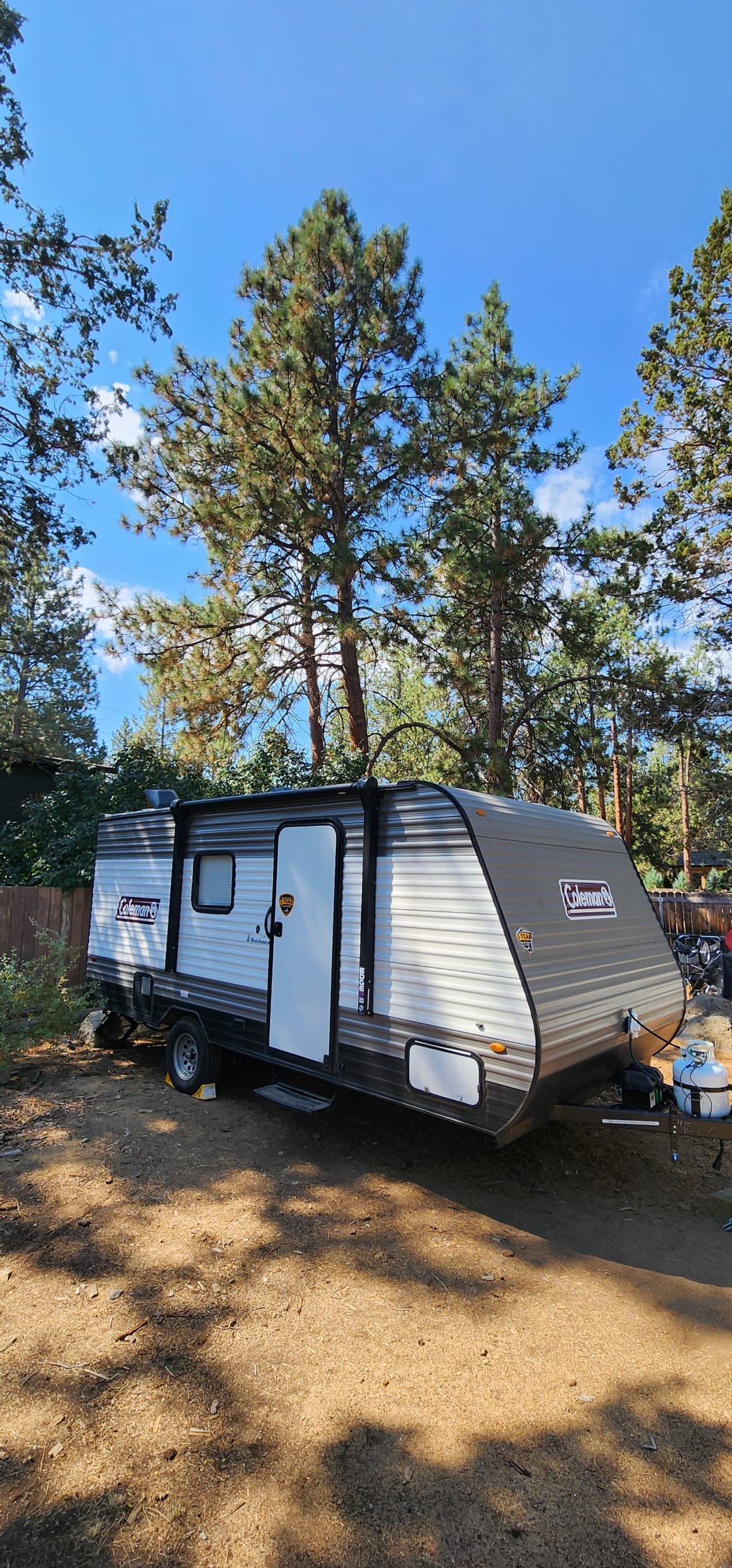 Camp Close to town, trails, river and more