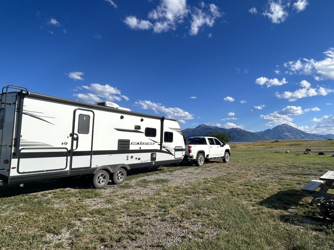 RV site in Paradise Valley
