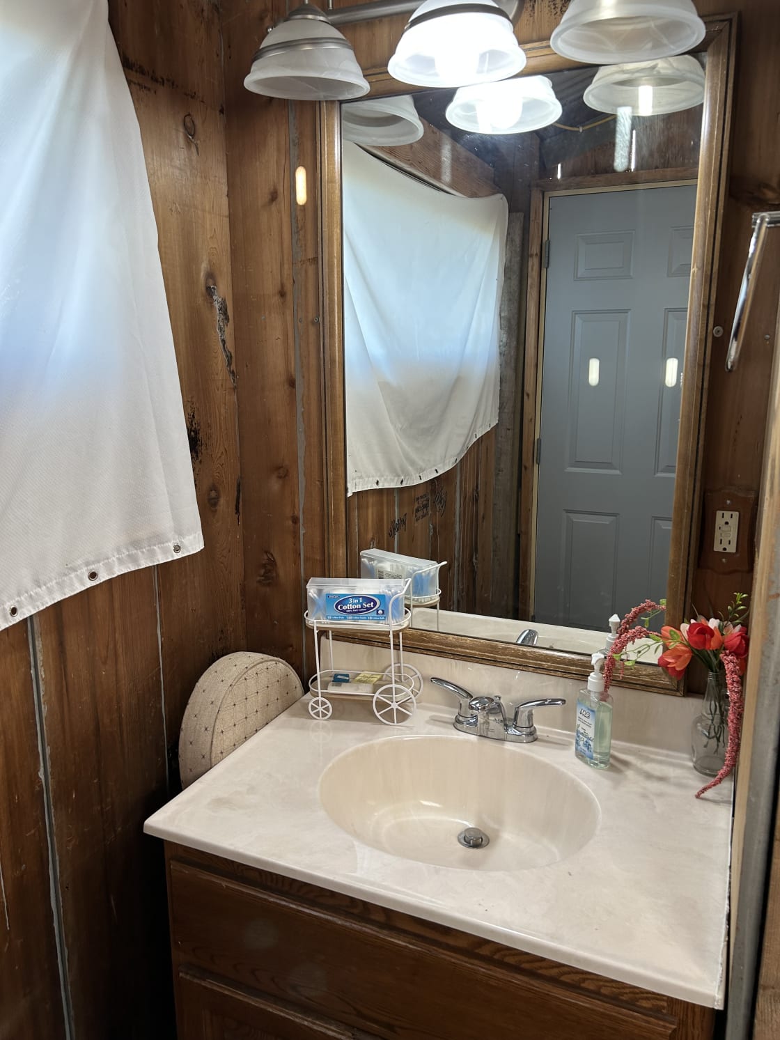 One of two available bathrooms- both with shower. 