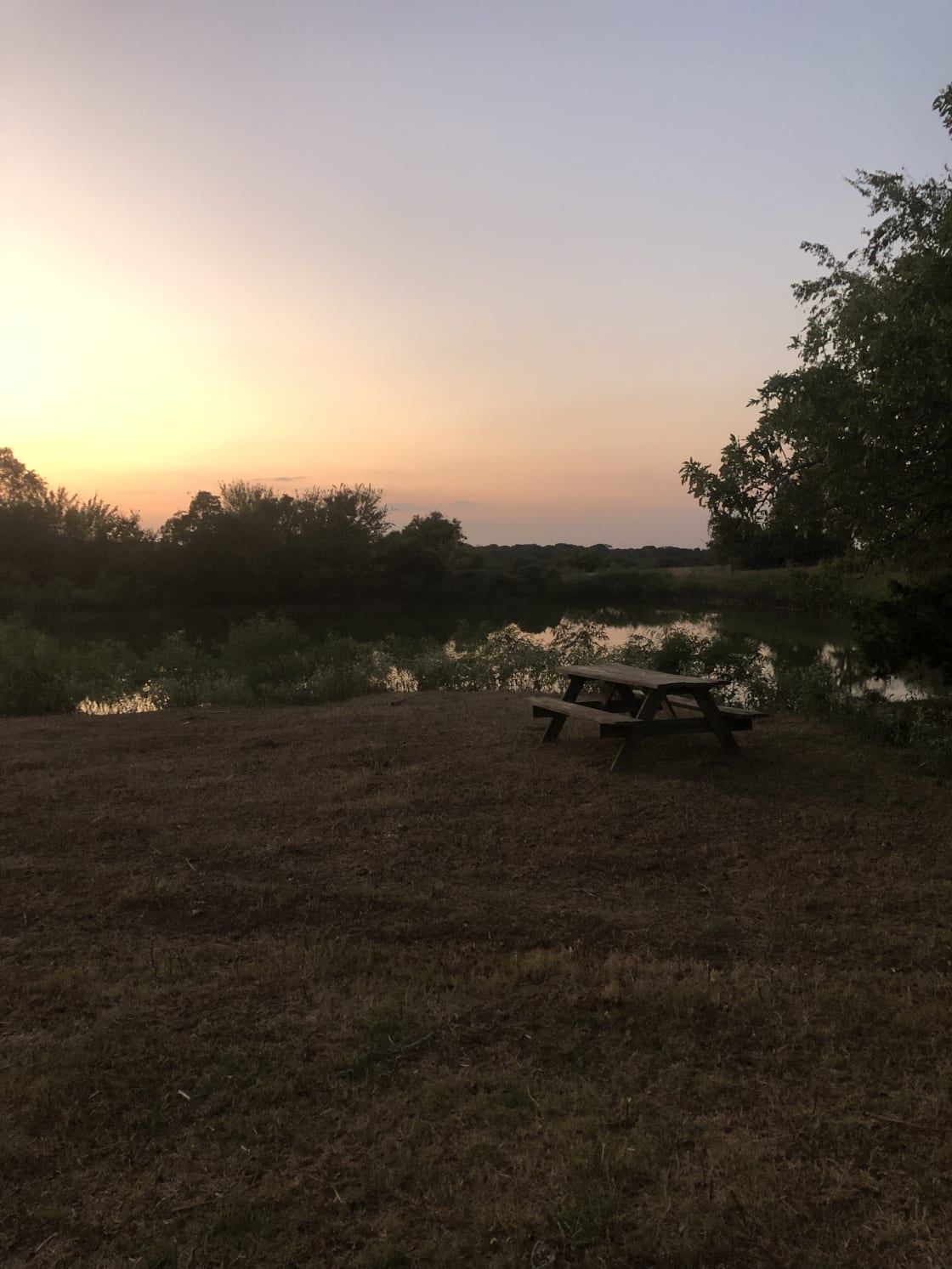 Sunset at Eddy's Pond