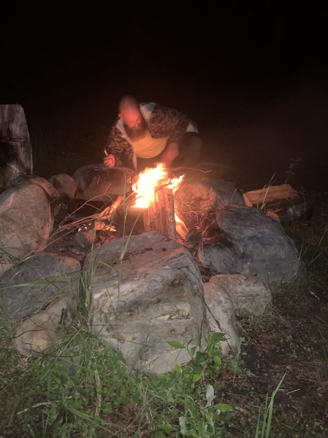 The Grandfather Firepit 