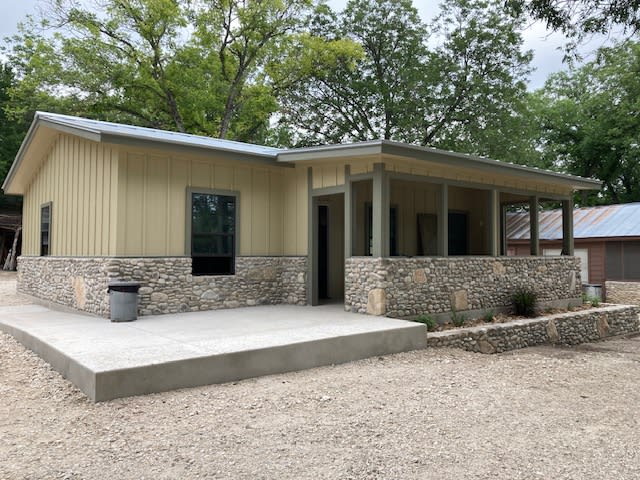 Cabin 4 was completed June 2023. We have since added screens to porch, picnic table and BBQ pit