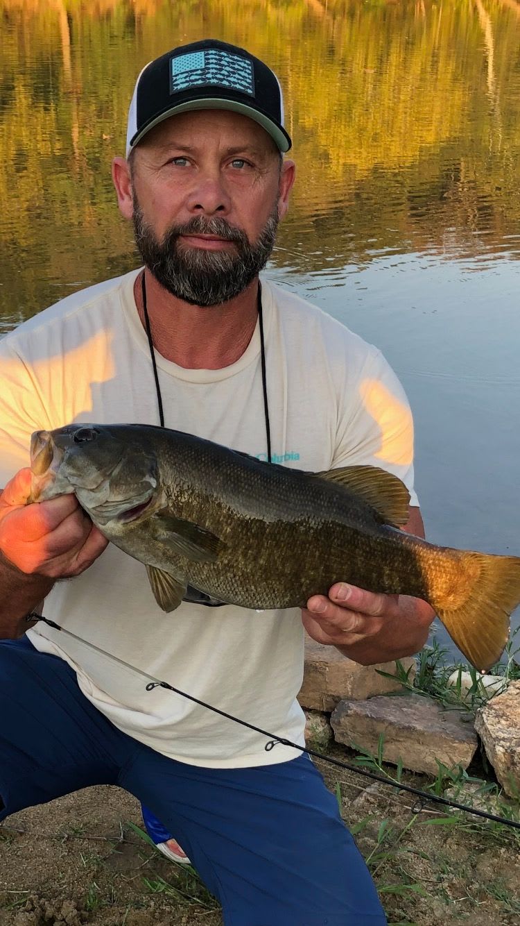 Guest caught this beauty just off the bank of our river lot!