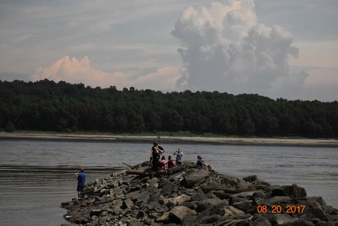 Commerce, MO. Total Eclipse Camp